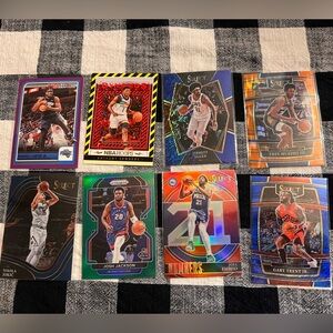 Lot of 8 sports cards